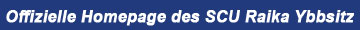 Offizielle Homepage des SCU YBBSITZ